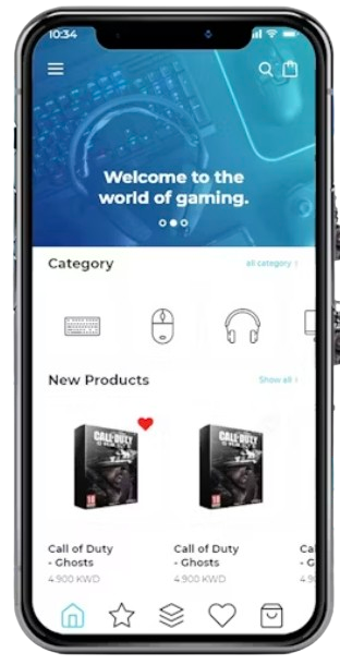 Mobile App UI